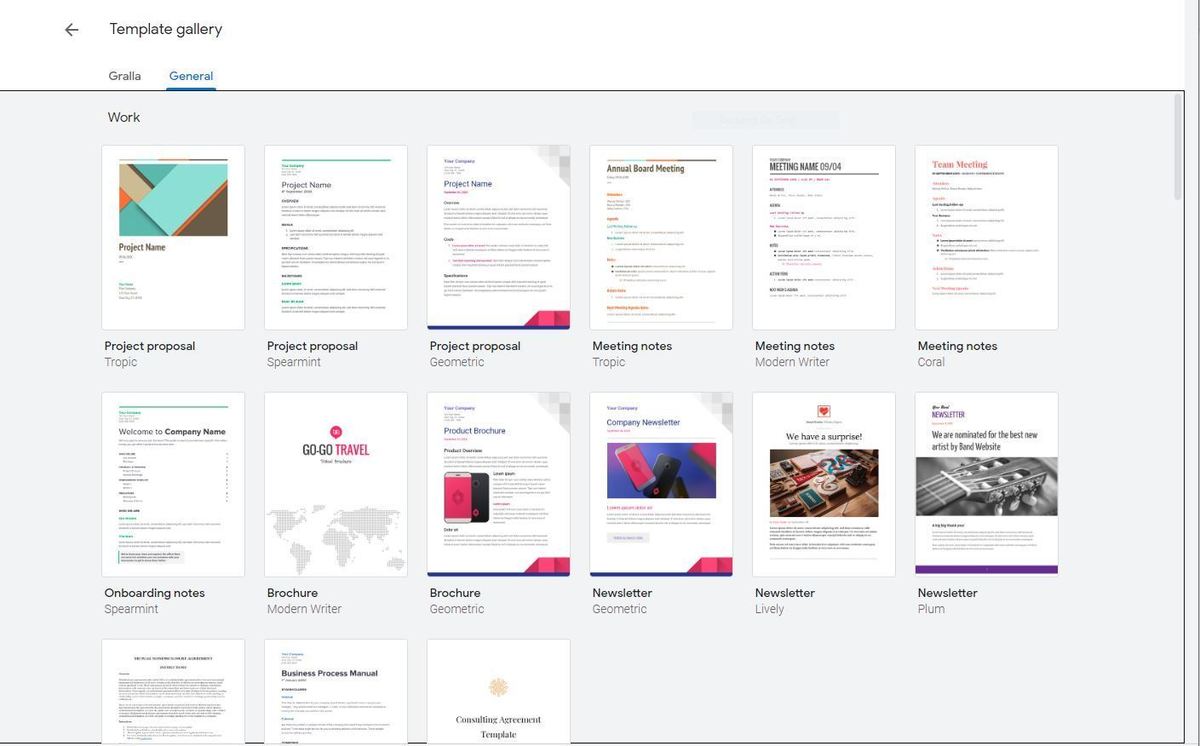 google docs 1 templates