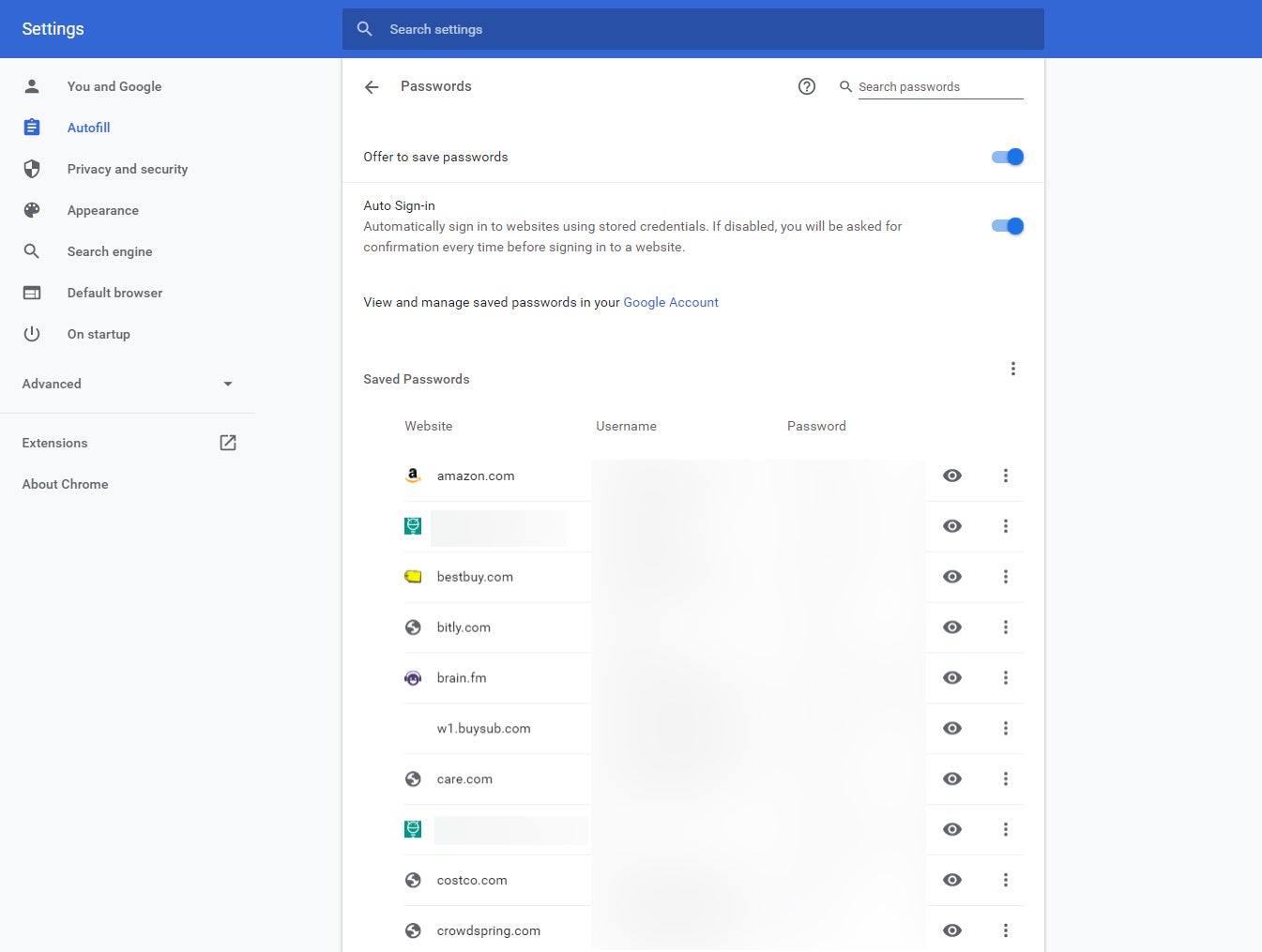 yubikey with google chrome password manager