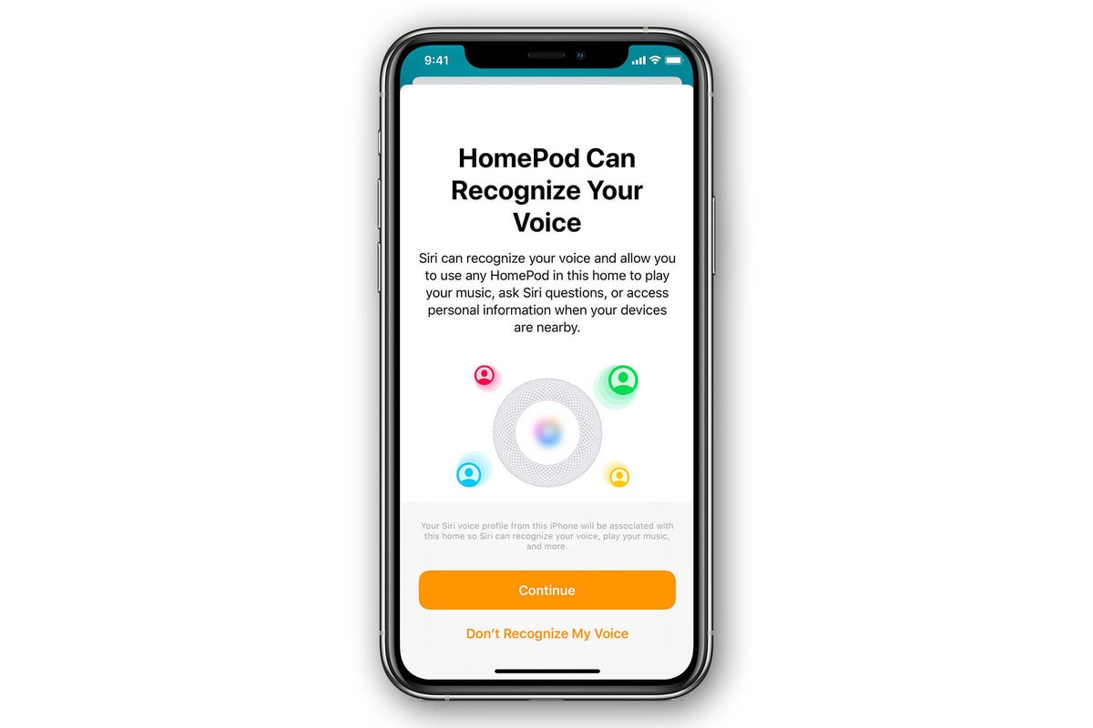homepod voice recognize
