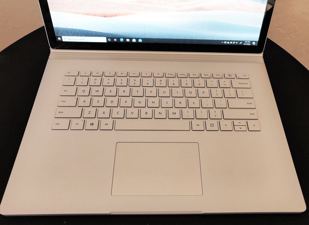 Microsoft Surface Book 3 keyboard