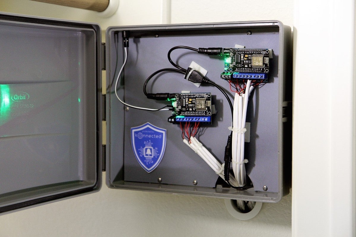 konnected module 2 installed
