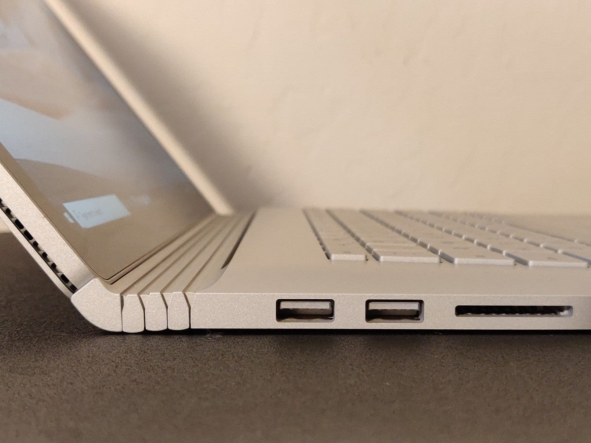 Microsoft Surface Book 3 left side