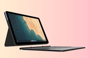 lenovo ideapad chromebook duet left side 3qtr2