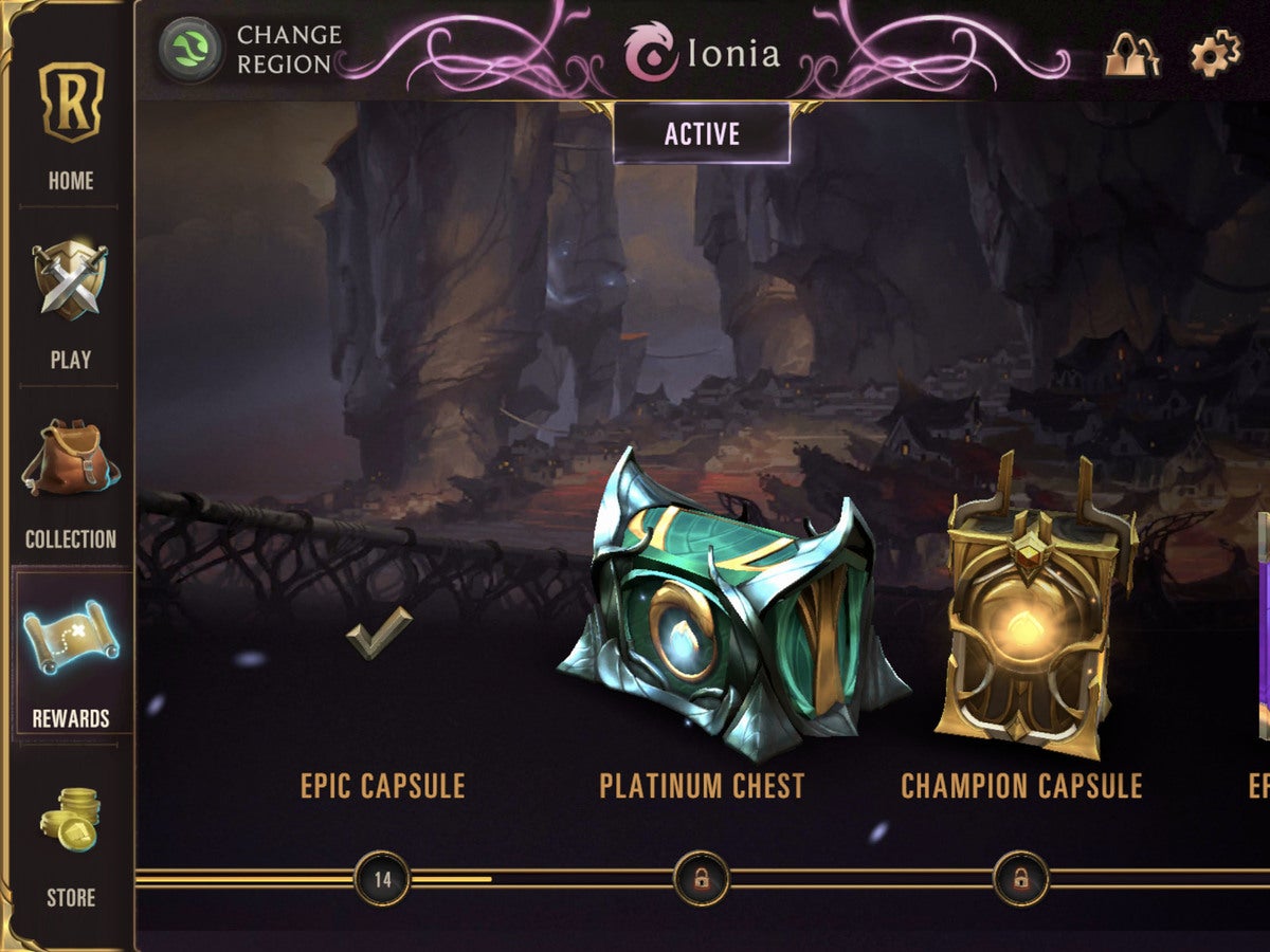 Legends of Runeterra Mobile, Interface In Game