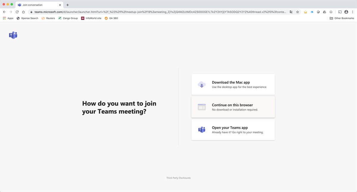 microsoft teams 6 chrome how join