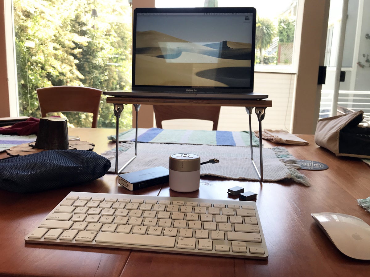 portable office setup