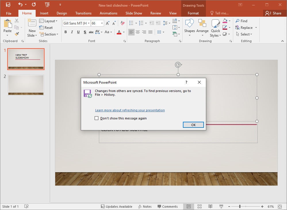 powerpoint2016 2019 08 live collaboration