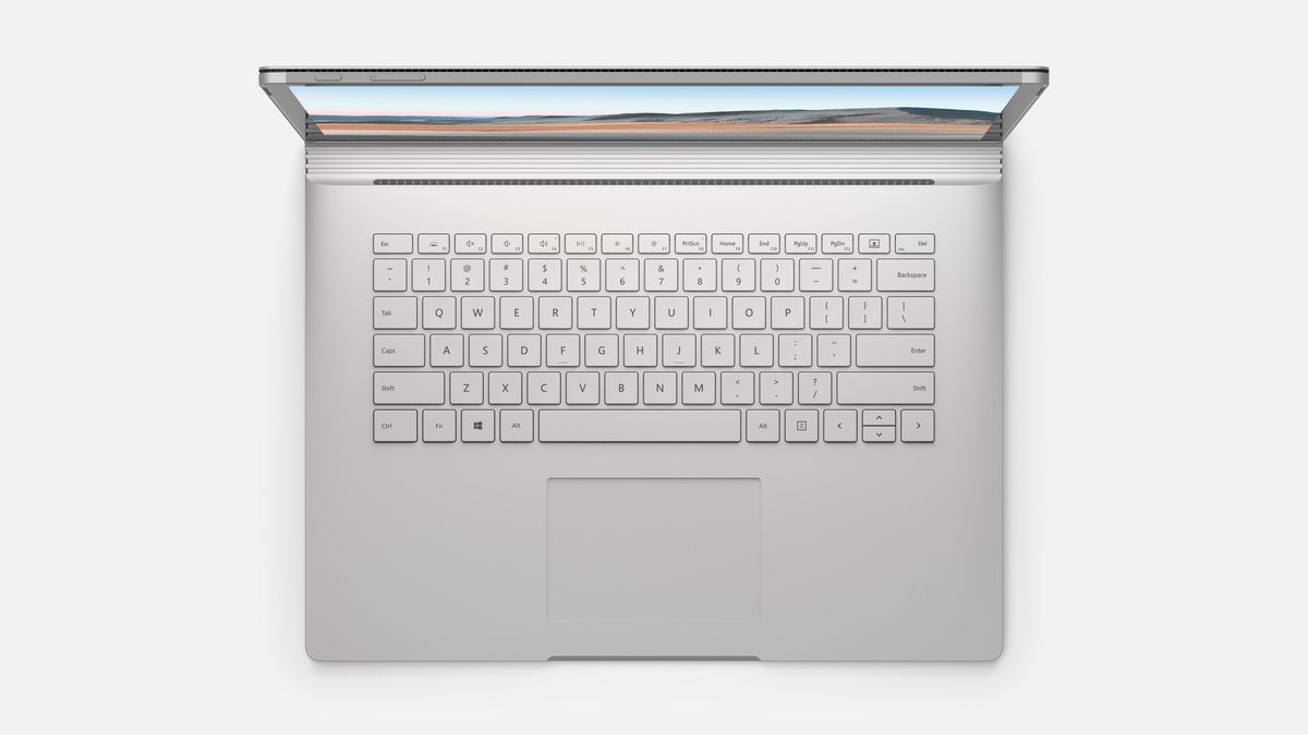 Microsoft surface book 3 top keyboard