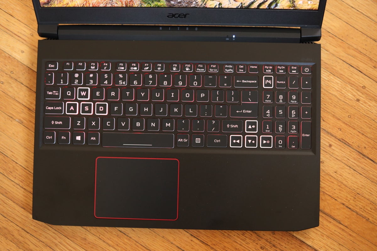 acer nitro 7 rtx keyboard