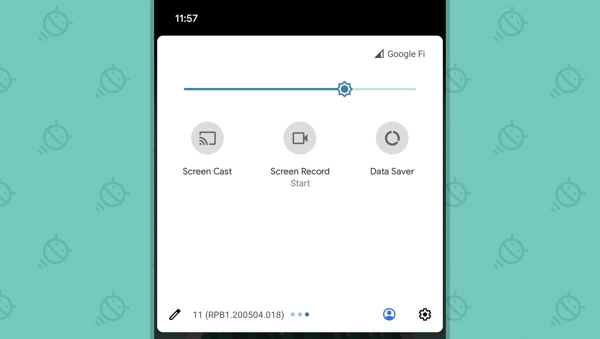 Android 11: registro de pantalla