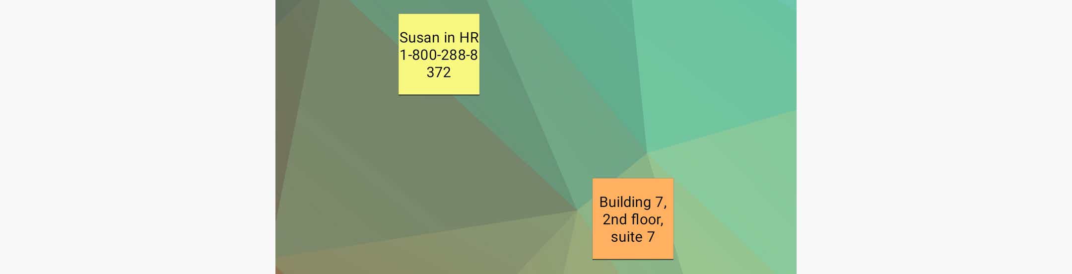 android widgets colornote