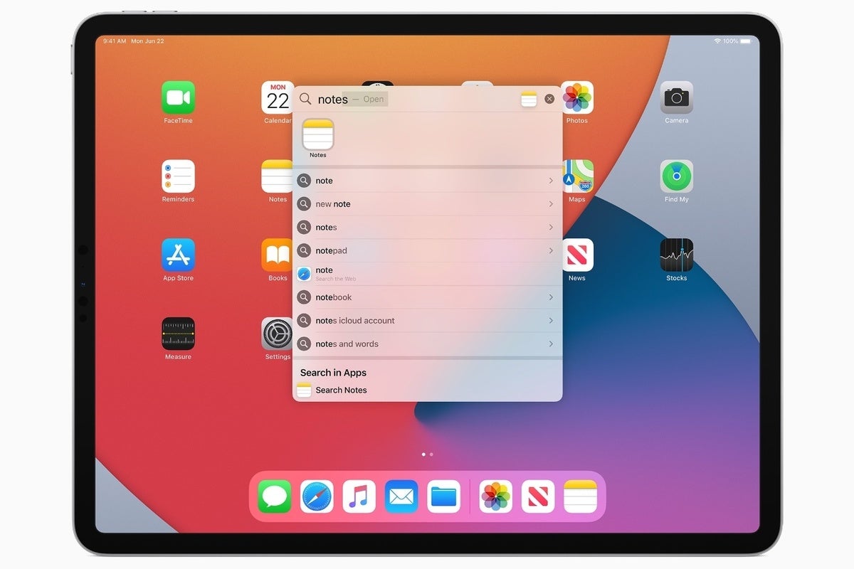 apple ipados14 universal search springboard wwdc20