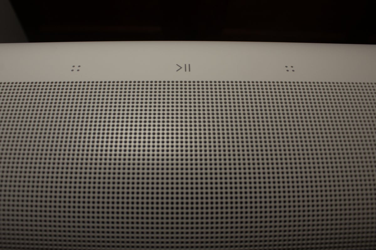capacitive touch controls on sonos arc