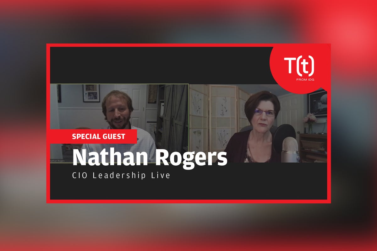 Image: Podcast: CIO Leadership Live with Nathan Rogers, SVP/CIO, SAIC