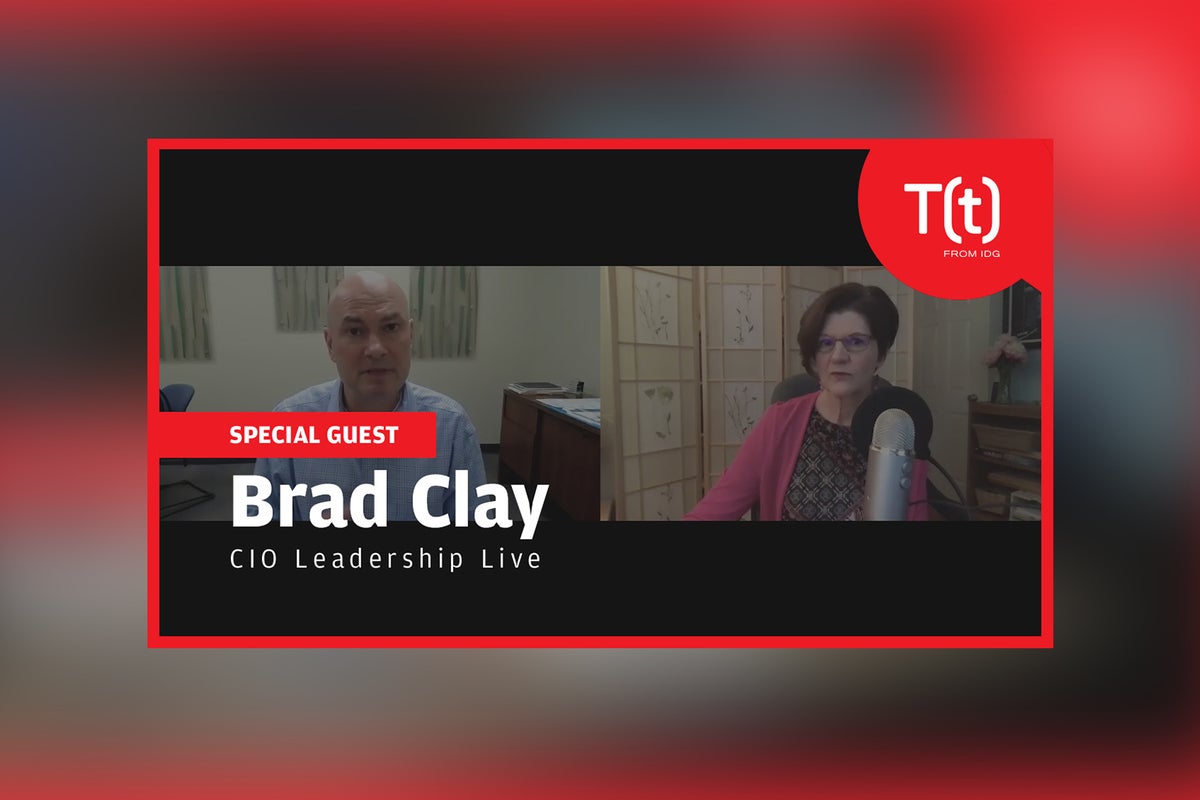 Image: CIO Leadership Live with Brad Clay, Chief Information and Compliance Officer, Lexmark