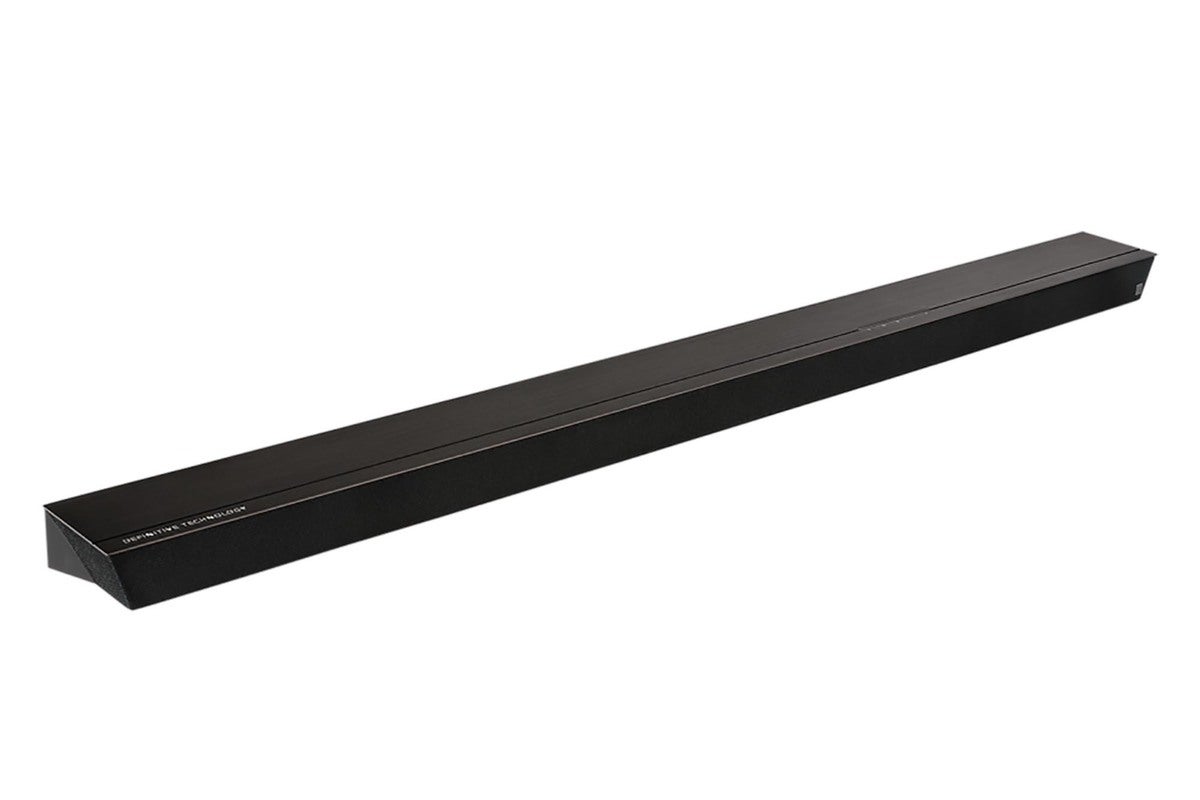 The Studio Slim sound bar is a perfect marriage of industrial design and high performance in a sleek