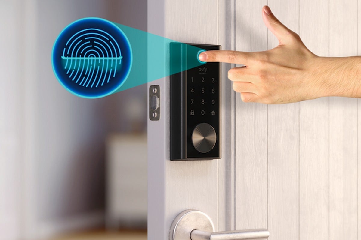 smart lock and video doorbell 