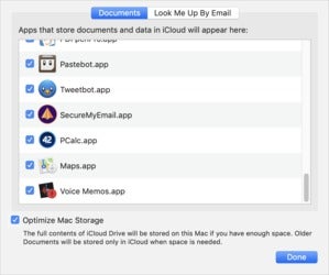 Mac911 Icloud Drive оптимизировать