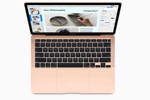 macbook air 2020 gold