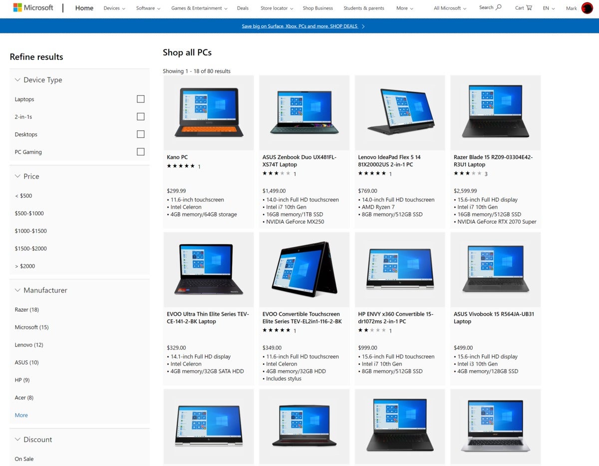 microsoft online store 2