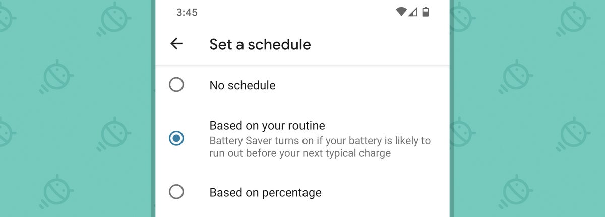 Pixel Features: Battery Saver