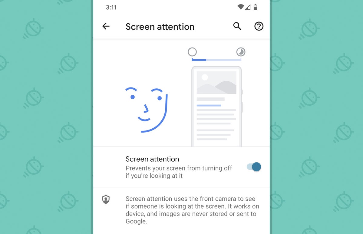 Pixel Features: Screen Attention