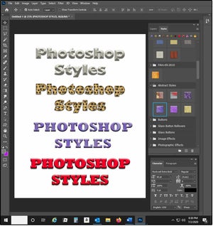 03 how to edit photoshop styles