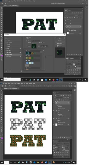 05 how to add patterns to my photoshop styles