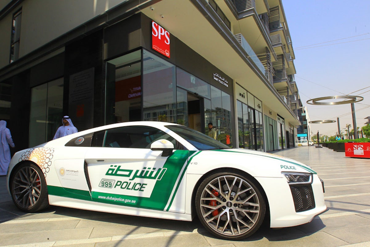 dubai police car