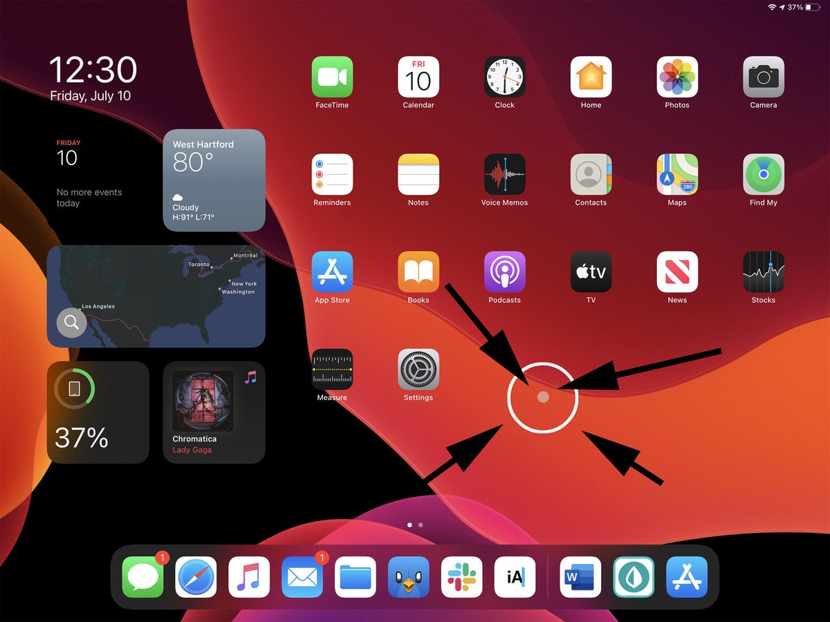 ipad pro cursor