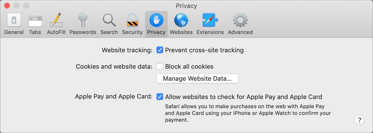 mac911 block all cookies mac safari