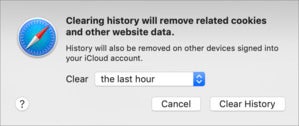 mac911 clear history mac safari