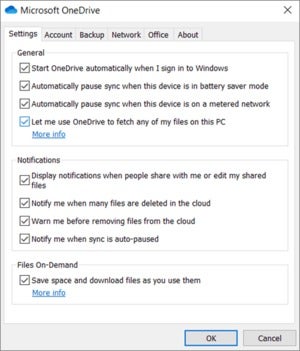 Microsoft onedrive fetch