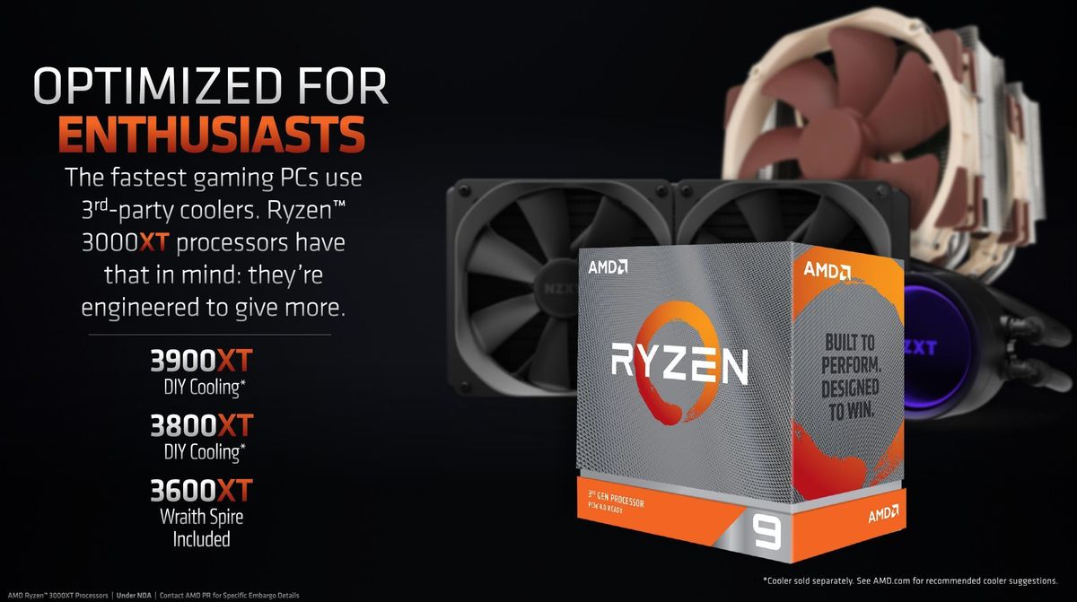Ryzen 3000 can benefit from an asymmetric cooling solution