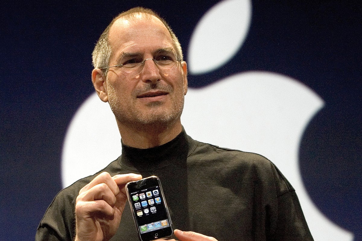 Apple, iPhone, iOS, Steve Jobs, history, mobile