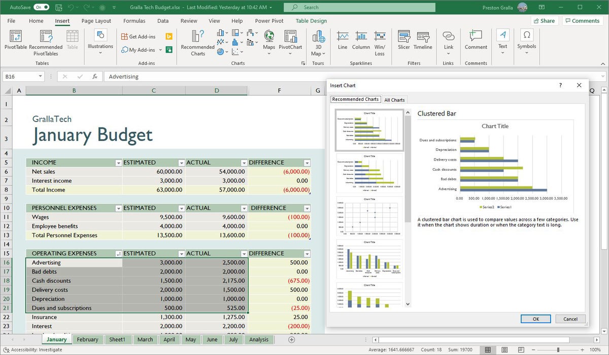 04 microsoft excel insert chart