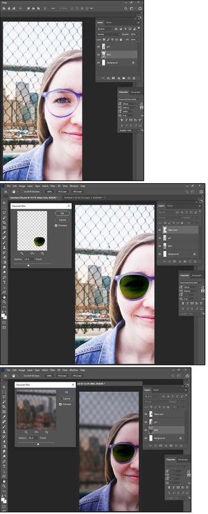 04 photoshops gaussian blur is the favorite