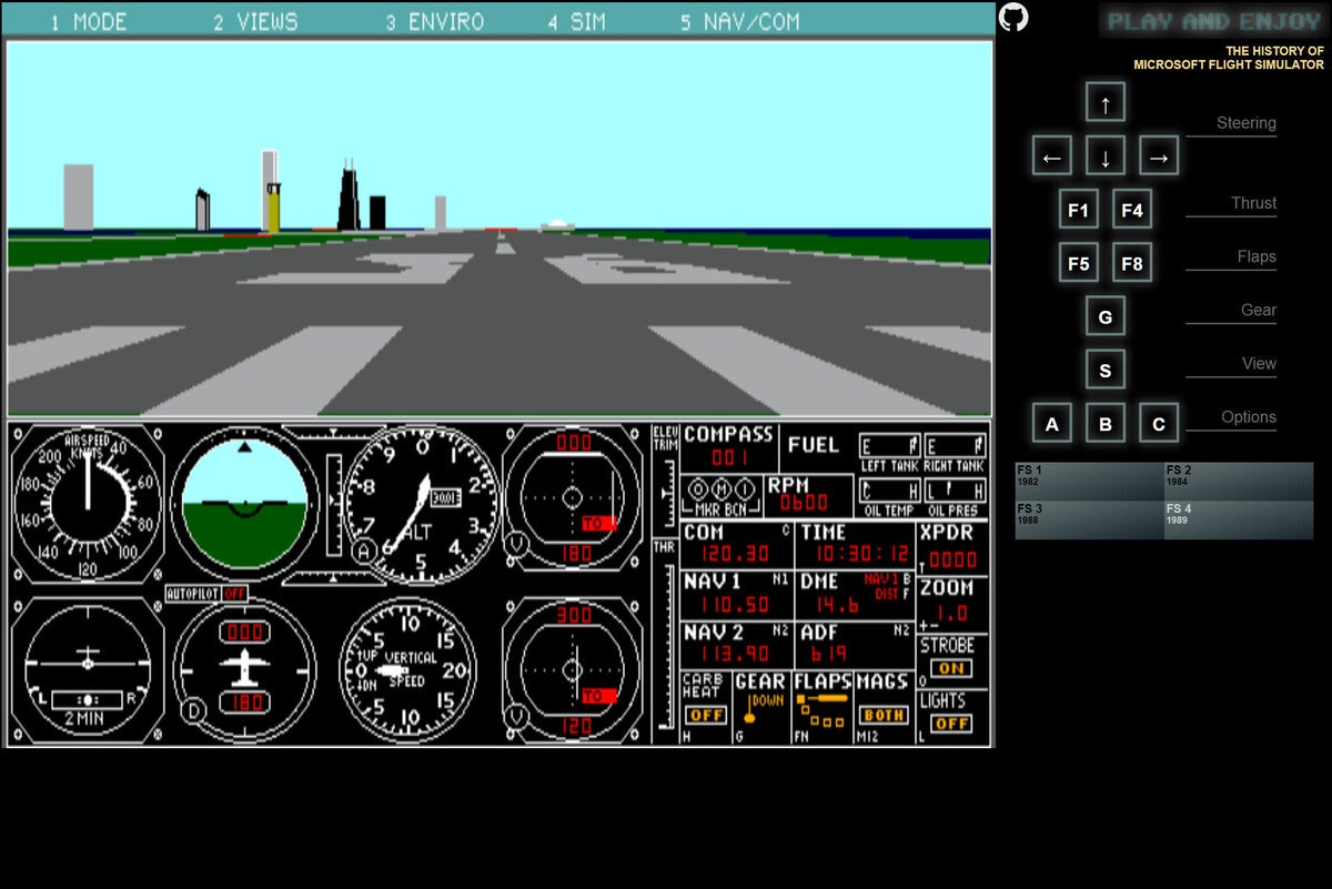 flight simulator pc equipment