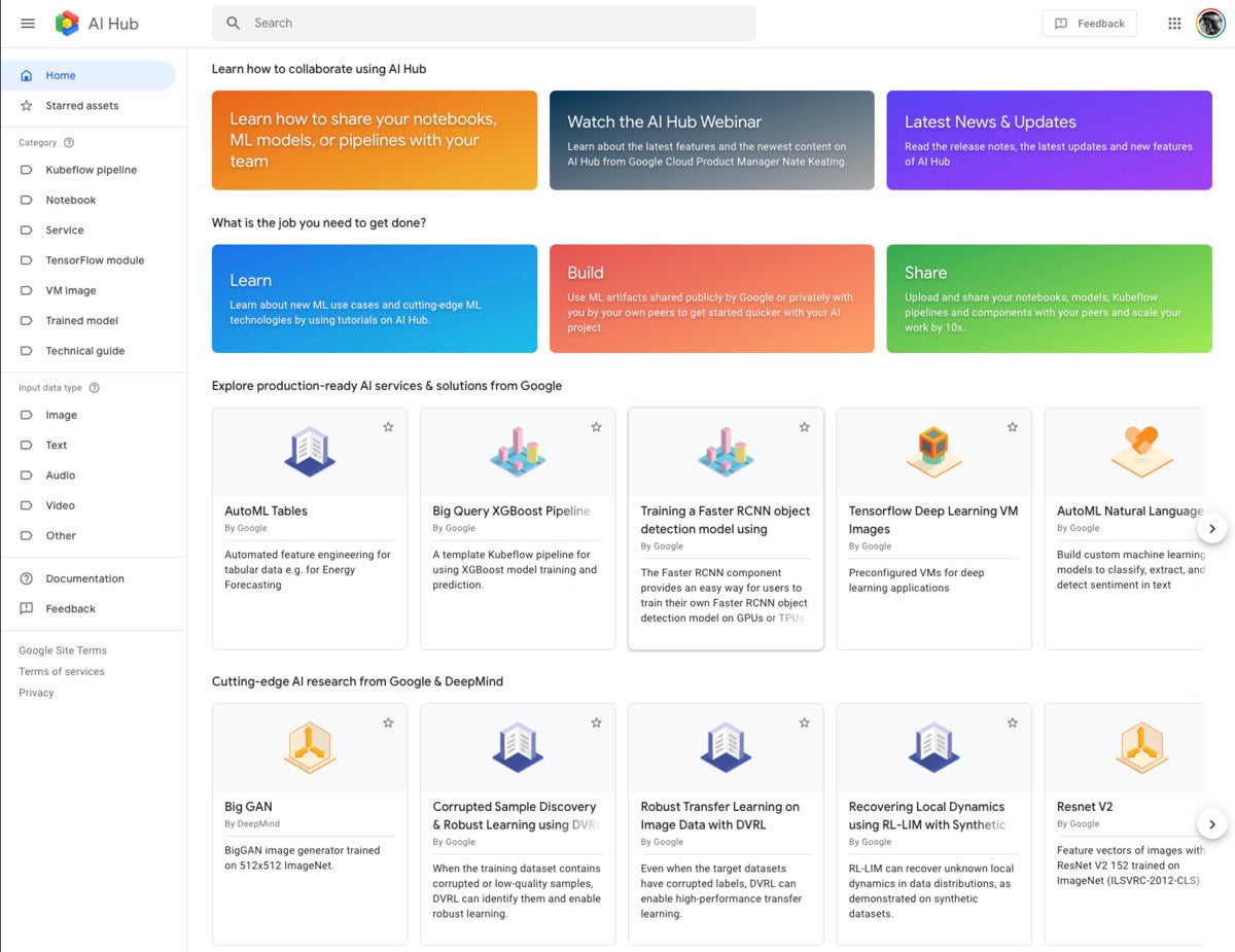 Machine learning store model management tools