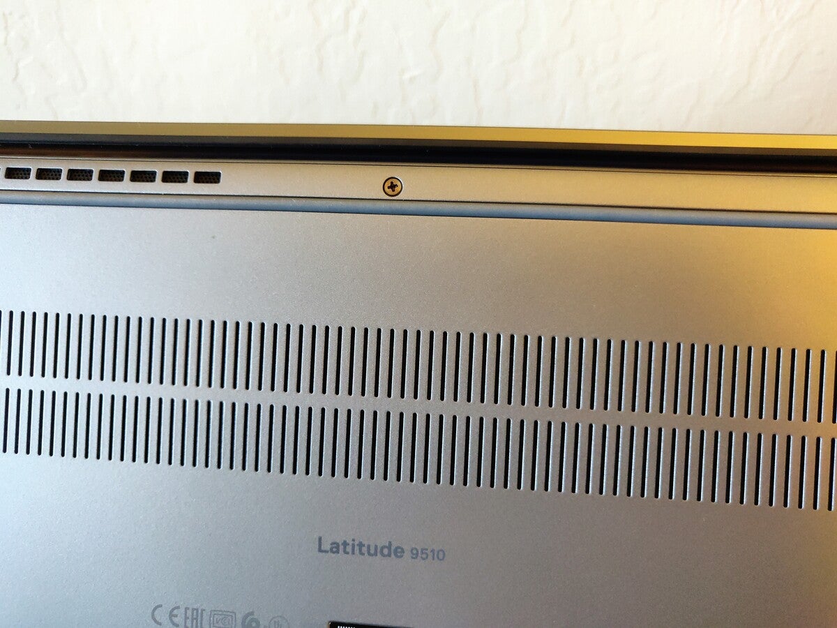 Dell Latitude 9510 venting