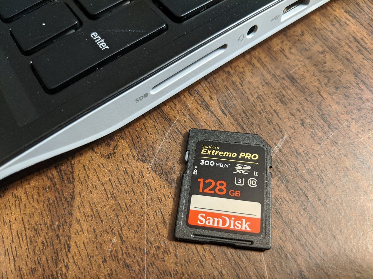 Why your laptop's SD card reader might be terrible