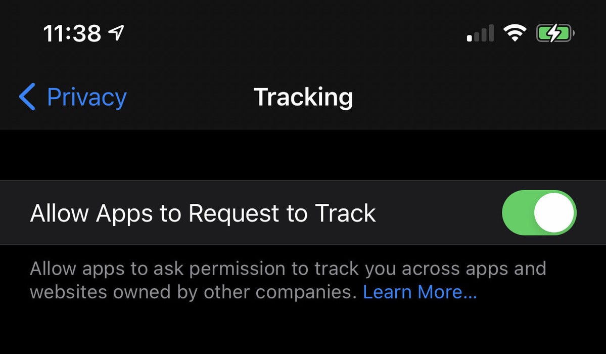 ios 14 tracking