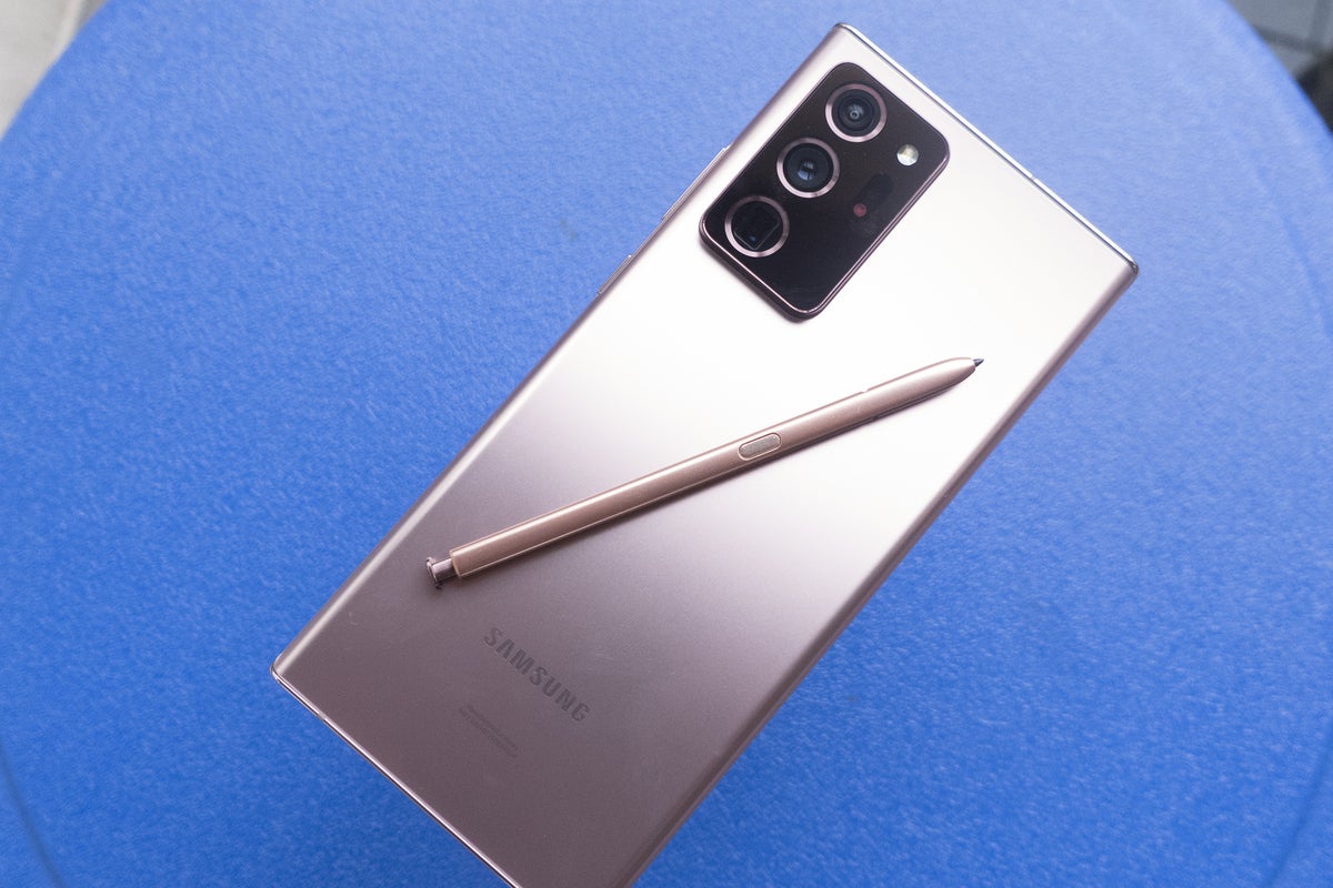 note 20 ultra bronze colour