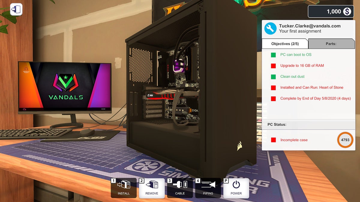 pc building sim esports expansion 4