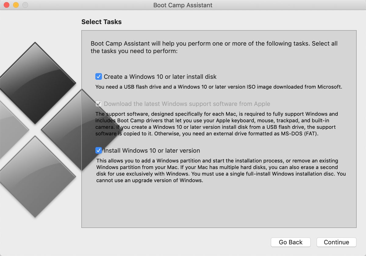 windows on mac 07 boot camp setup
