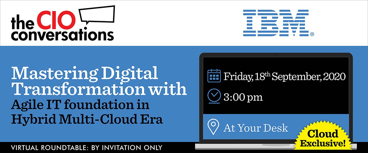 CIO Conversation sponsored by IBM