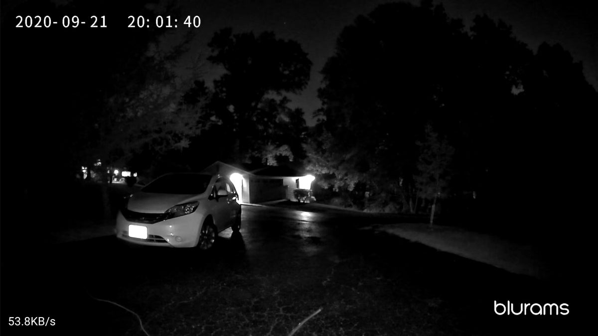 blurams smart doorbell night view