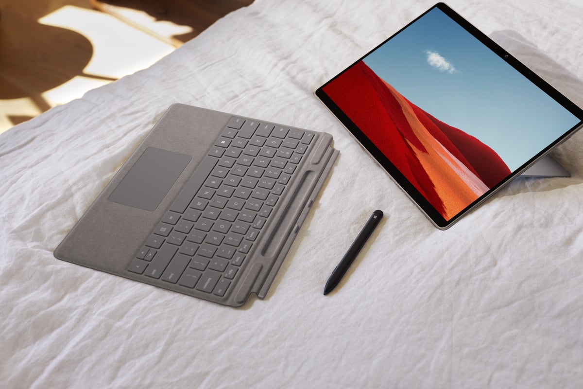 Microsoft Surface Pro X et clavier