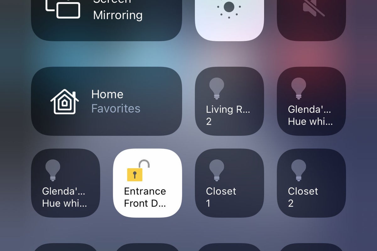 homekit control center