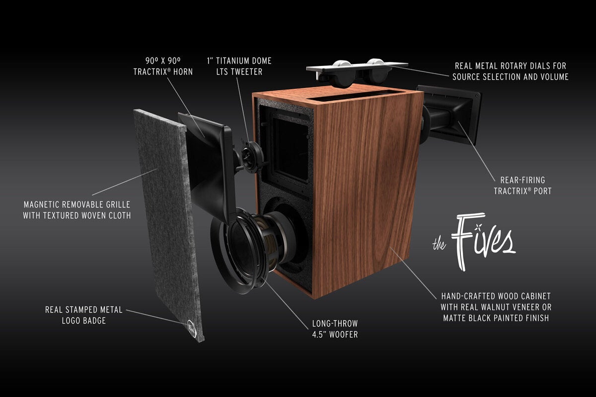 klipsch the fives exploded